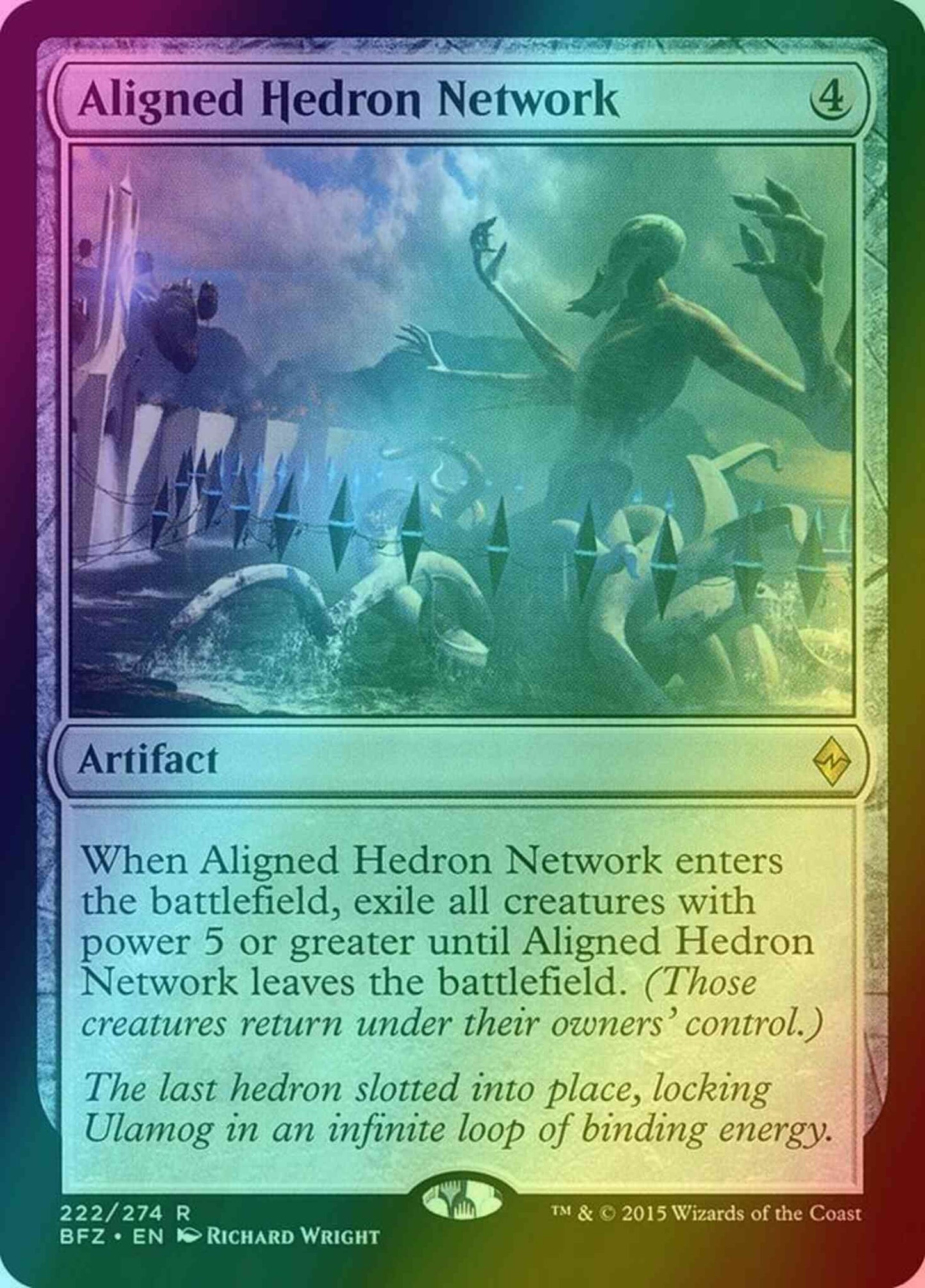 Aligned Hedron Network [222] [Battle for Zendikar] [Foil]