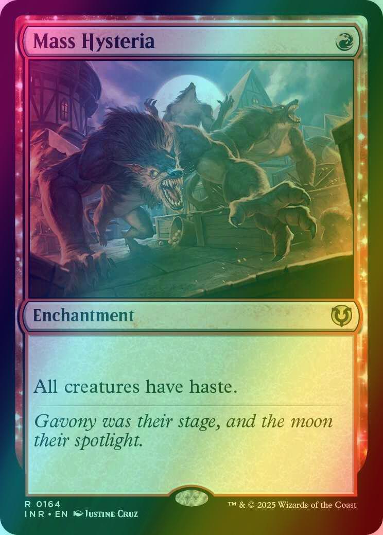 Mass Hysteria [164] [Innistrad Remastered] [Foil]