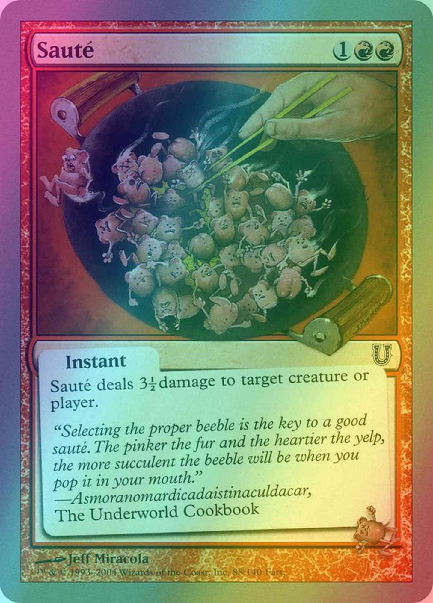 Sauté [88] [Unhinged] [Foil]