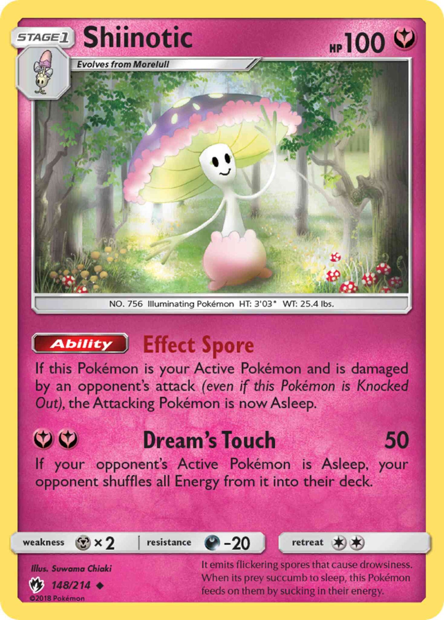 Shiinotic - 148/214 - Uncommon [sm8-148] [Non-Holo]