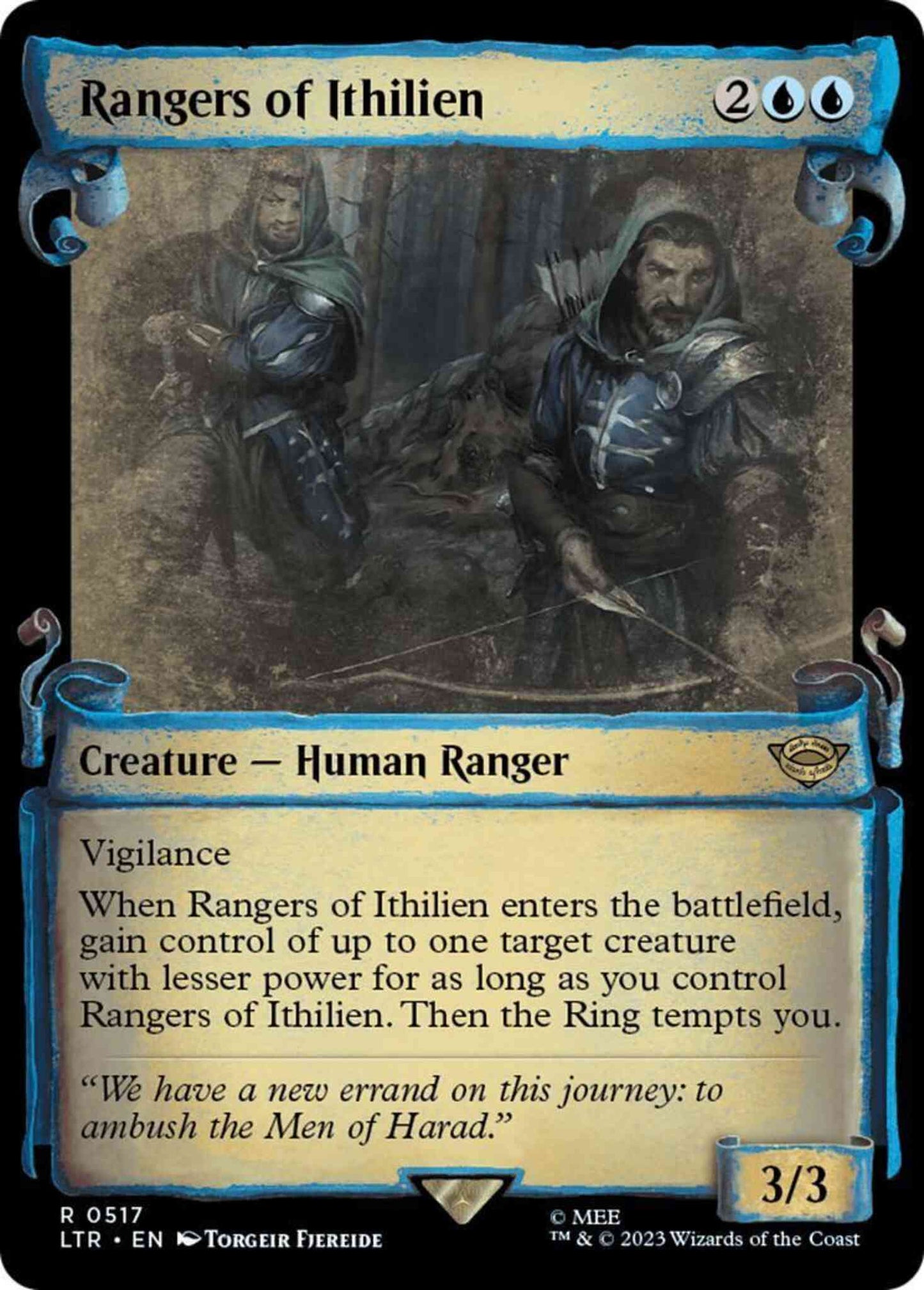 Rangers of Ithilien [517] [Scrolls Showcase] [The Lord of the Rings: Tales of Middle-earth] [Non-Foil]