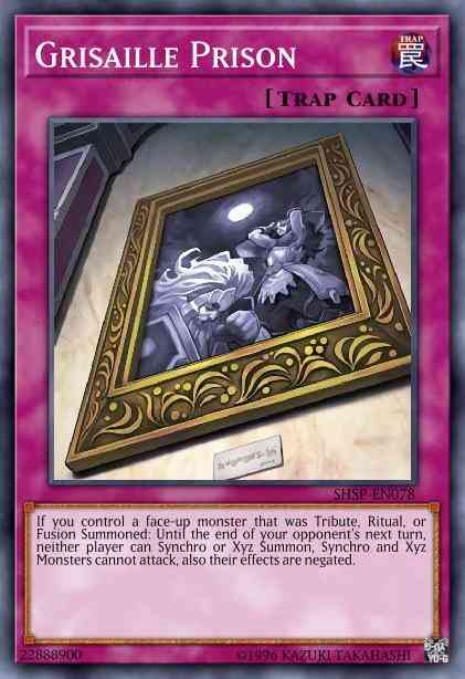 Grisaille Prison - FUEN-EN059 - Super Rare - 1st Edition