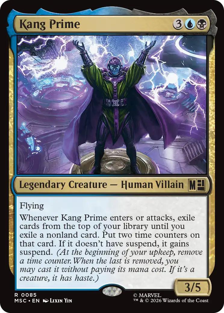 Kang Prime [85] [Marvel Super Heroes: Commander] [Non-Foil]