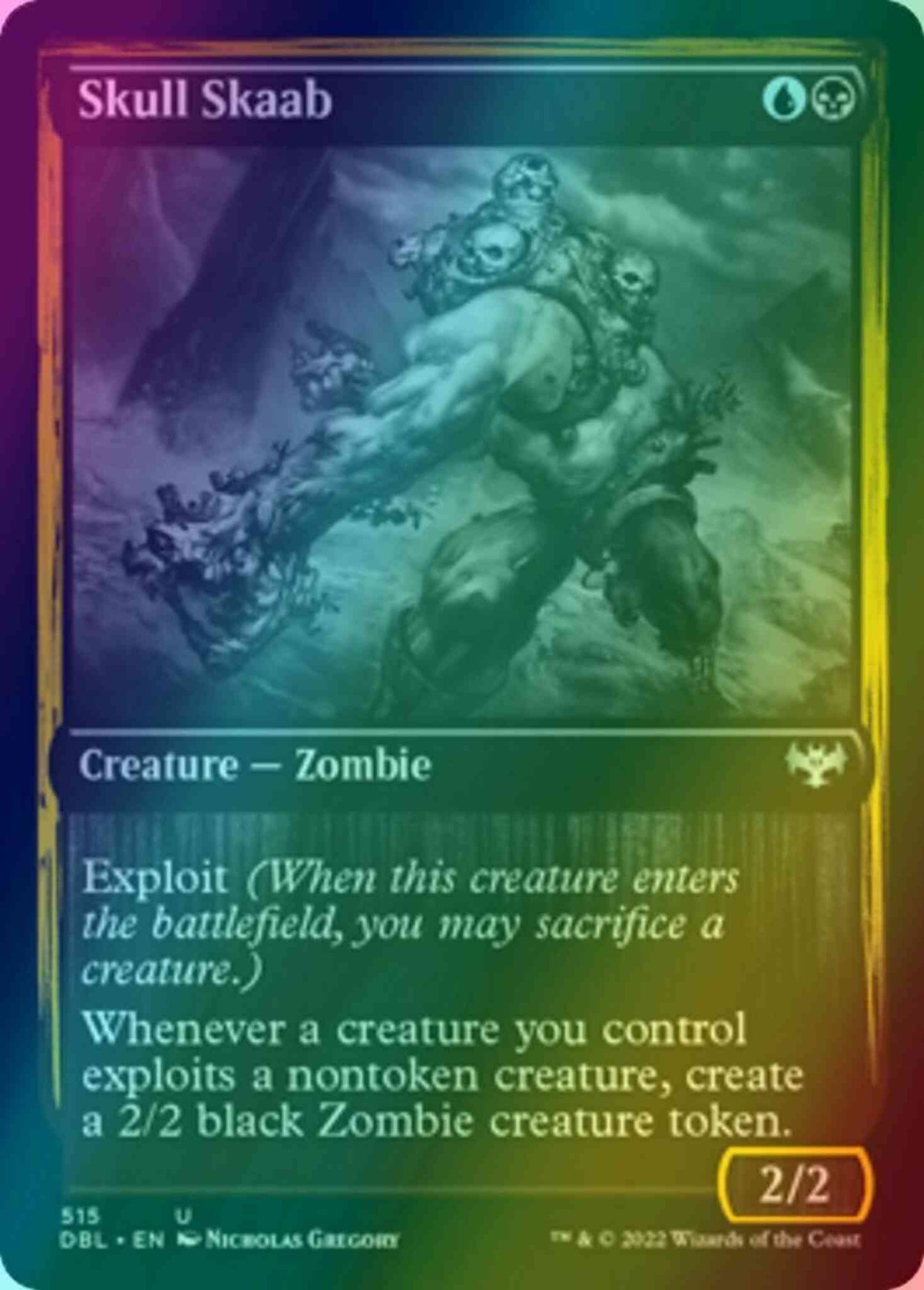 Skull Skaab [515] [Innistrad: Double Feature] [Foil]