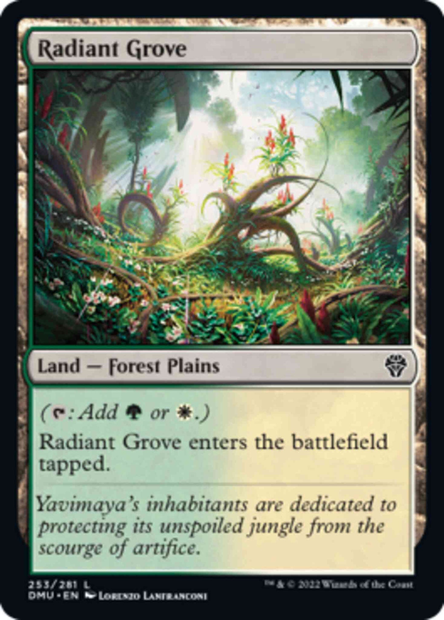 Radiant Grove [253] [Dominaria United] [Non-Foil]
