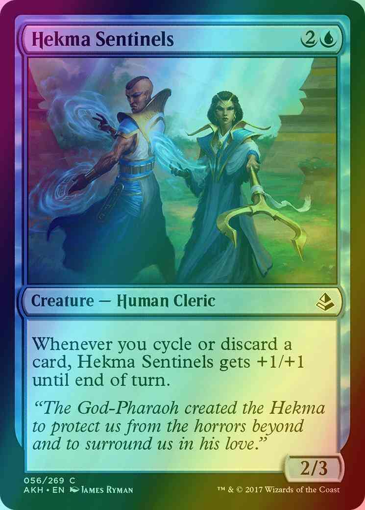 Hekma Sentinels [56] [Amonkhet] [Foil]