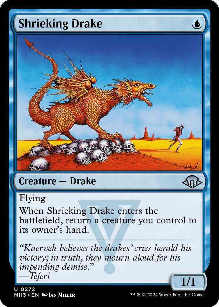 Shrieking Drake [272] [Modern Horizons 3] [Non-Foil]
