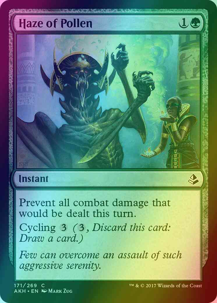 Haze of Pollen [171] [Amonkhet] [Foil]