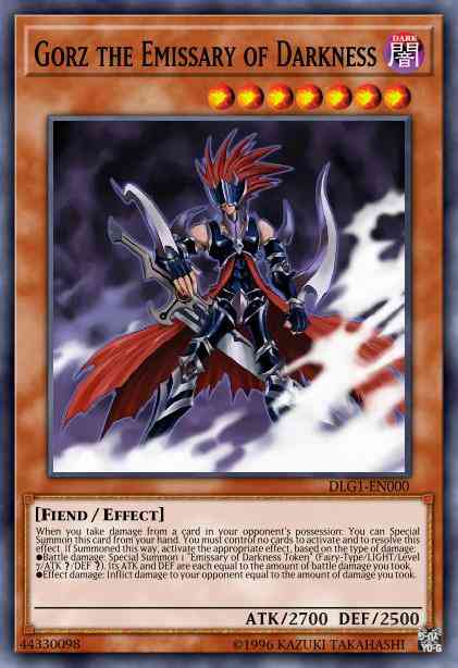 Gorz the Emissary of Darkness - YR01-EN003 - Ultra Rare - Limited
