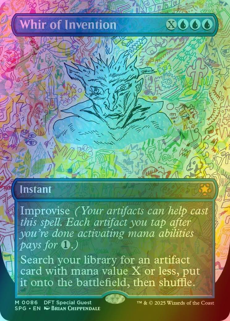 Whir of Invention [86] [Borderless] [Special Guests] [Foil]