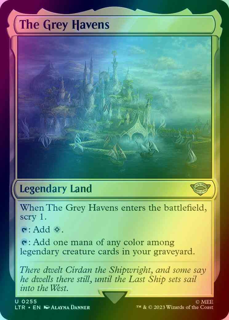 The Grey Havens [255] [The Lord of the Rings: Tales of Middle-earth] [Foil]