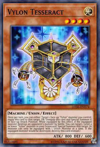 Vylon Tesseract - DT06-EN074 - Duel Terminal Normal Parallel Rare - Duel Terminal