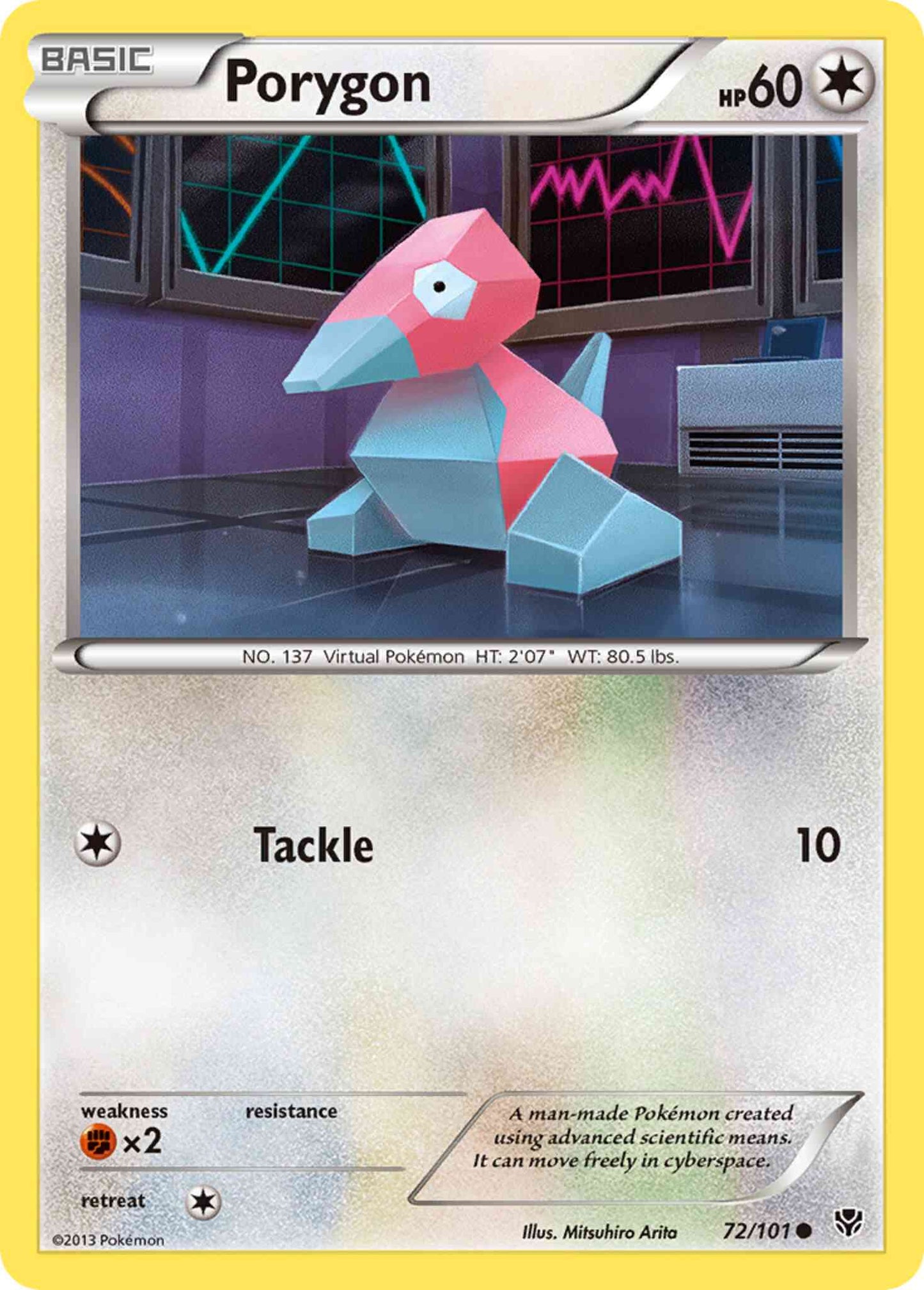 Porygon - 72/101 - Common [bw10-72] [Reverse Holo]