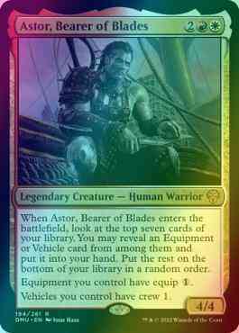 Astor, Bearer of Blades [194] [Dominaria United] [Foil]