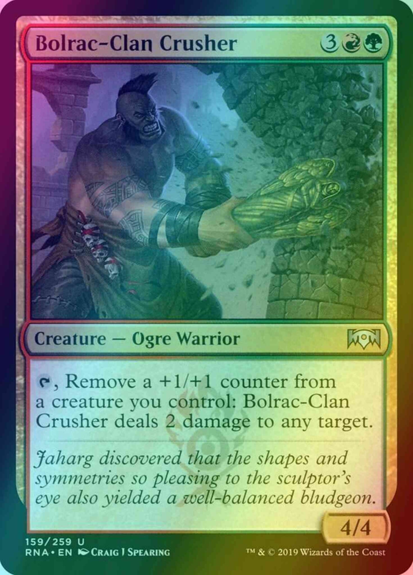 Bolrac-Clan Crusher [159] [Ravnica Allegiance] [Foil]