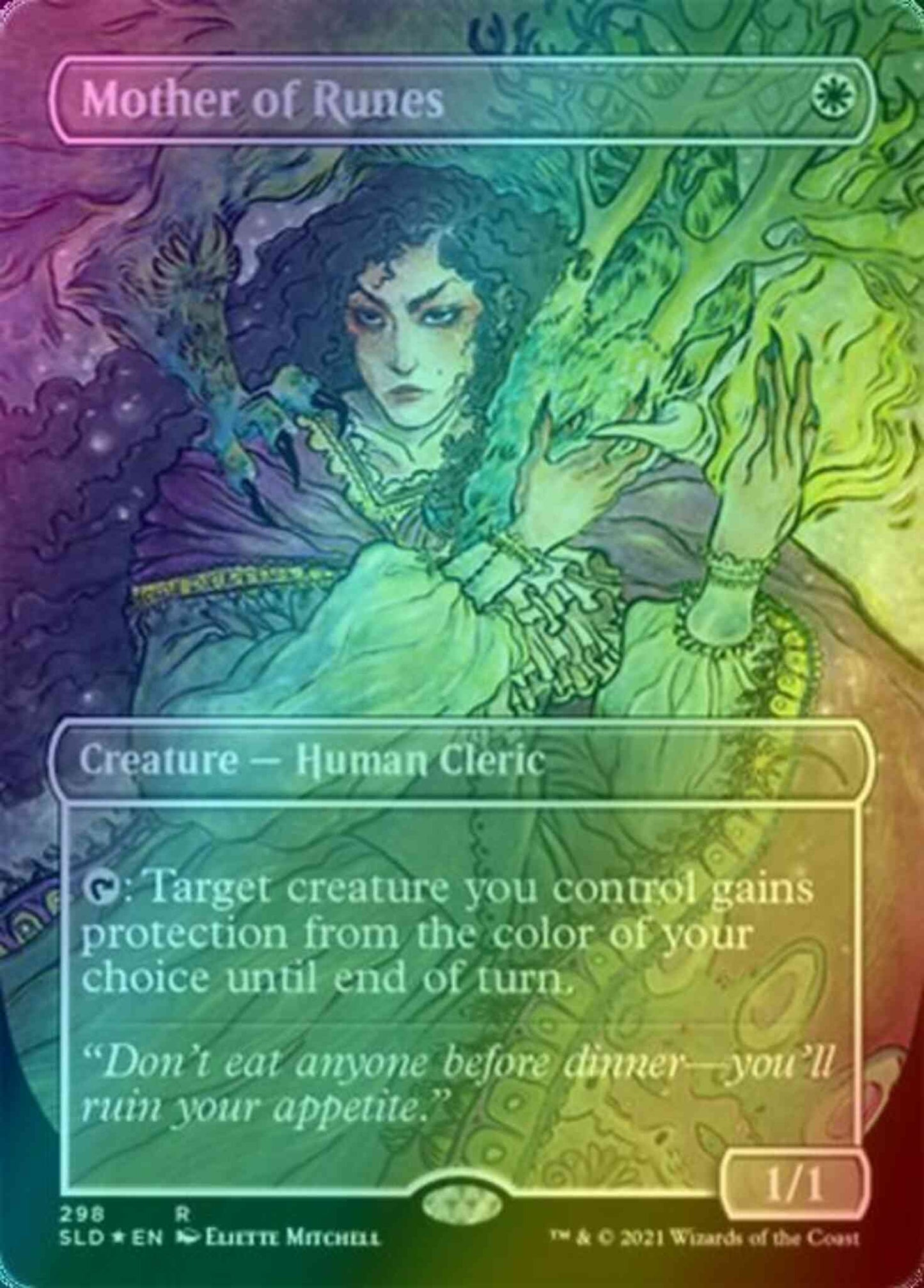 Mother of Runes [0298] [Borderless] [Mother's Day 2021] [Secret Lair Drop] [Foil]
