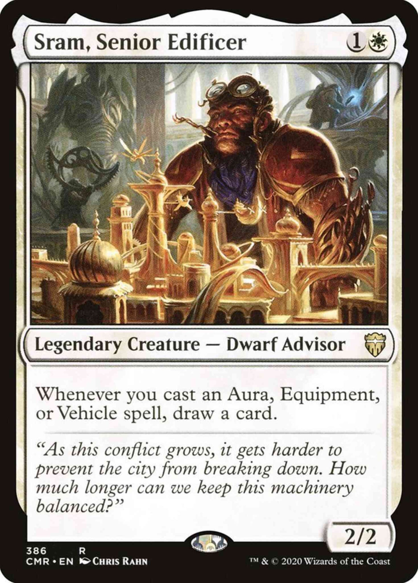 Sram, Senior Edificer [386] [Commander Legends] [Non-Foil]