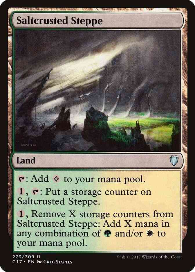 Saltcrusted Steppe [273] [Commander 2017] [Non-Foil]