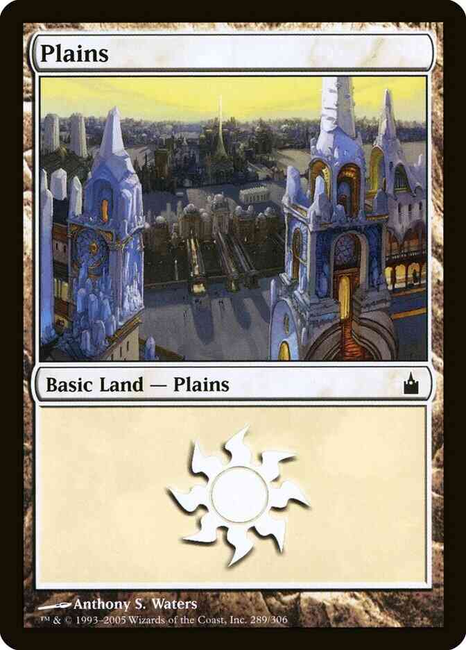Plains [289] [Ravnica City Of Guilds] [Non-Foil]