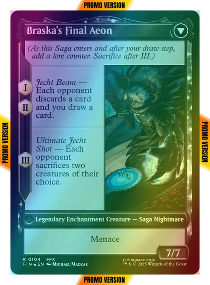 Jecht, Reluctant Guardian // Braska's Final Aeon [104s] [Prerelease] [FINAL FANTASY: Promos] [Foil]