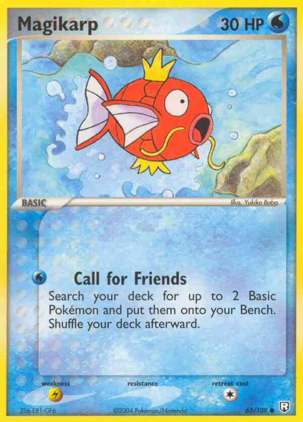 Magikarp - 65/109 - Common [ex7-65] [Reverse Holo]