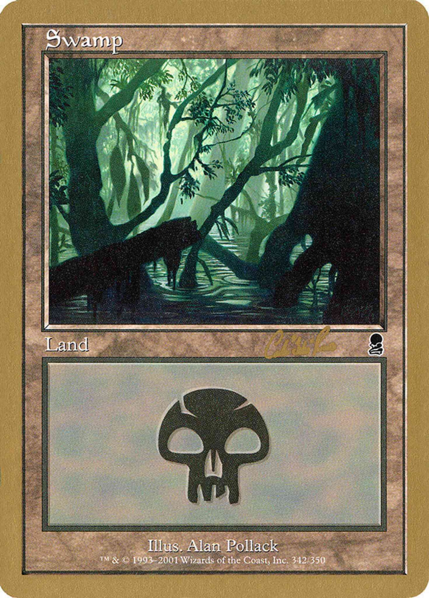 Swamp [cr342] [342] [World Championship Decks 2002] [Non-Foil]
