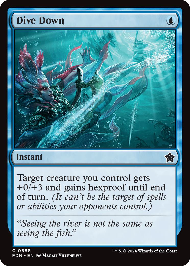 Dive Down [588] [Foundations] [Non-Foil]
