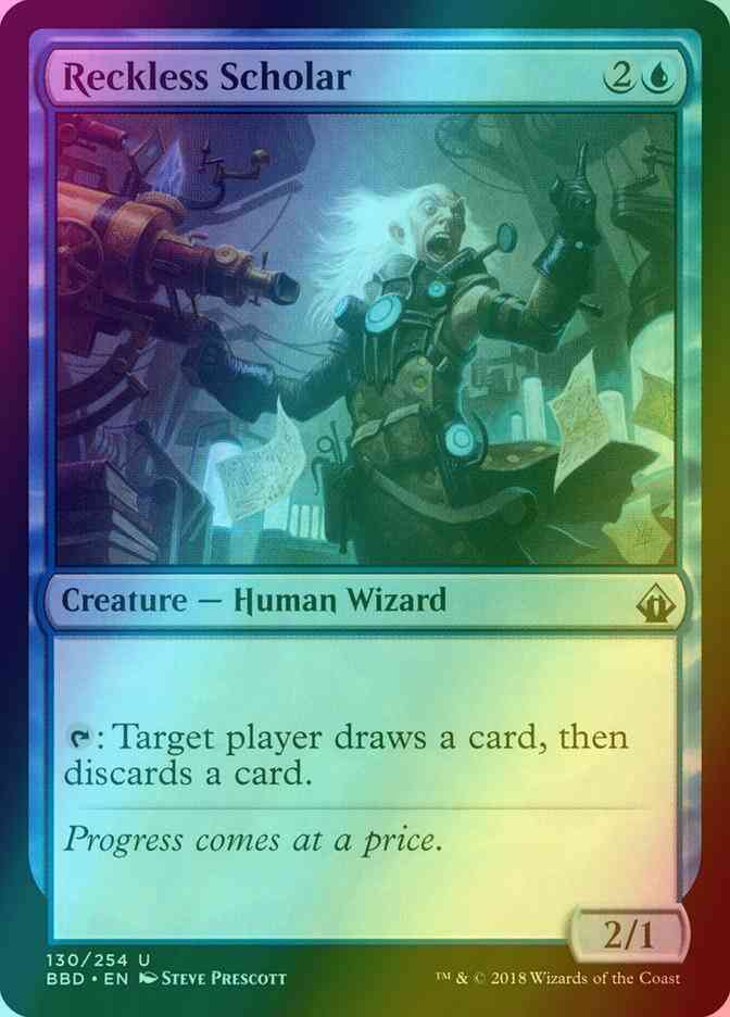 Reckless Scholar [130] [Battlebond] [Foil]