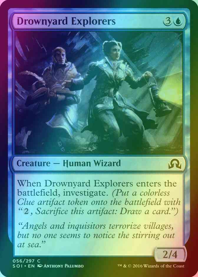 Drownyard Explorers [56] [Shadows over Innistrad] [Foil]