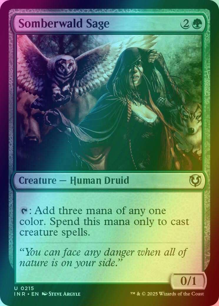 Somberwald Sage [215] [Innistrad Remastered] [Foil]