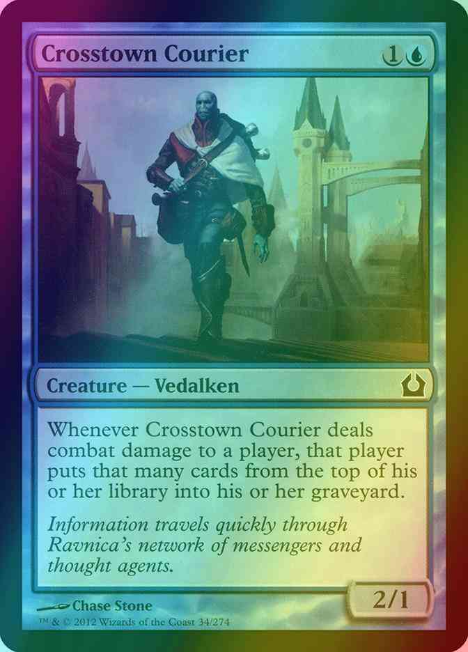Crosstown Courier [34] [Return To Ravnica] [Foil]