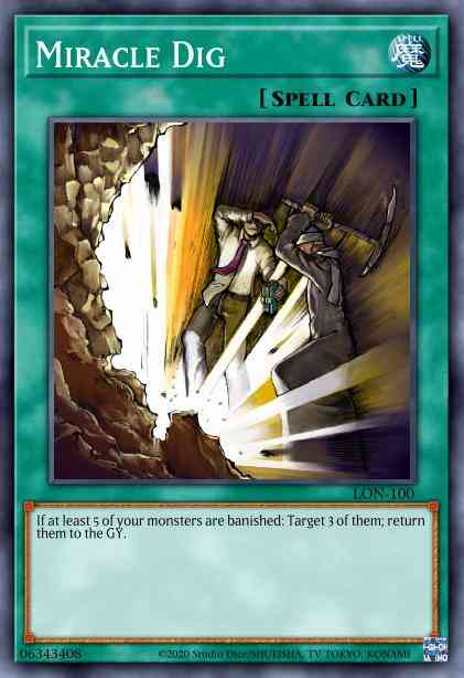 Miracle Dig - DB2-EN032 - Common - Unlimited
