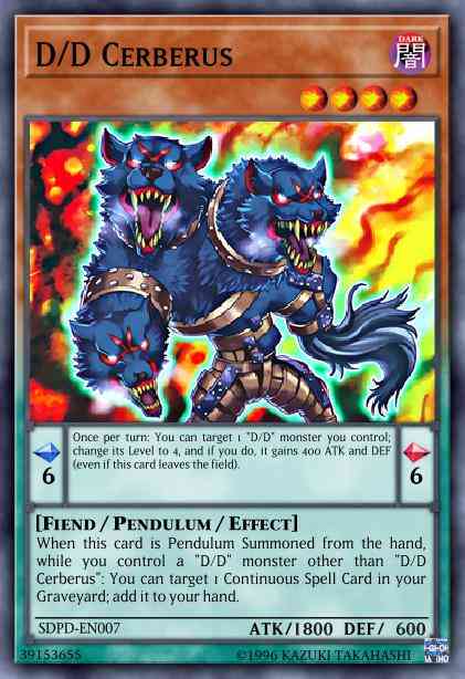 D/D Cerberus - SDPD-EN007 - Common - 1st Edition