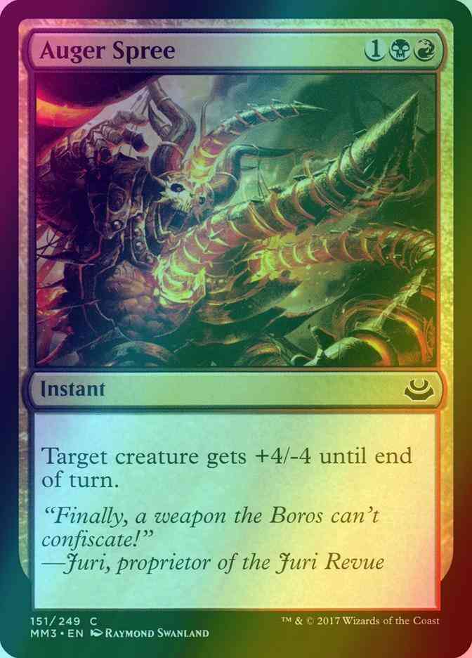 Auger Spree [151] [Modern Masters 2017] [Foil]