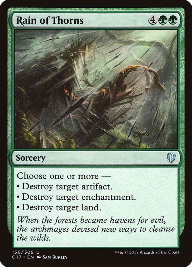 Rain of Thorns [156] [Commander 2017] [Non-Foil]