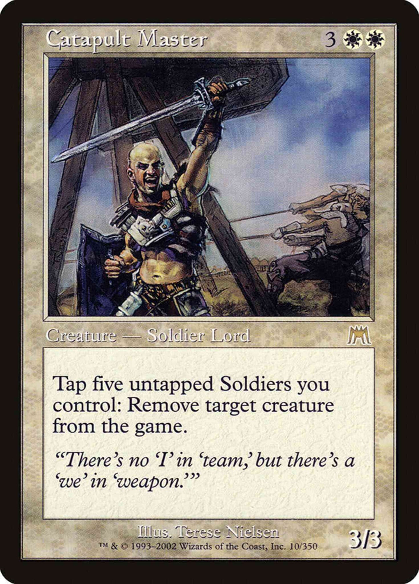 Catapult Master [10] [Onslaught] [Non-Foil]