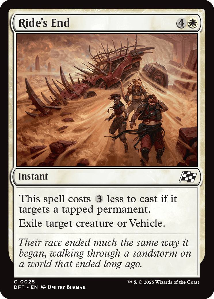 Ride's End [25] [Aetherdrift] [Non-Foil]