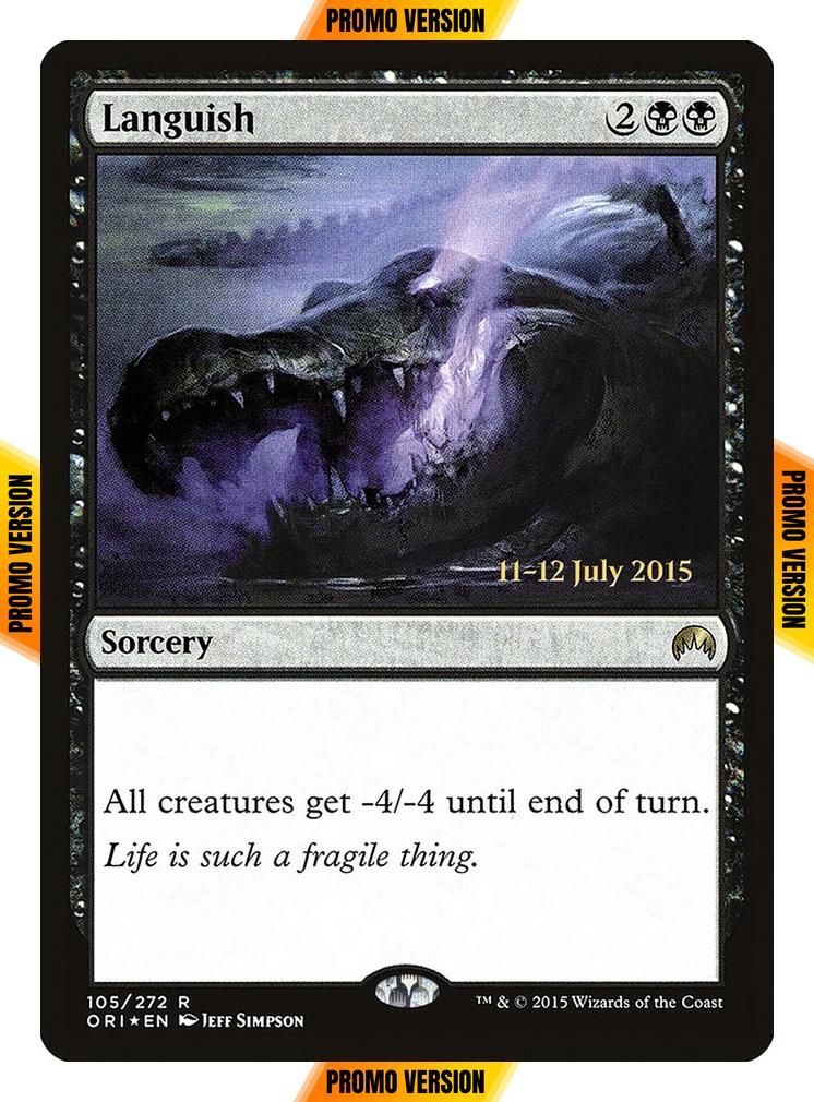 Languish [105s] [Magic Origins Promos] [Foil]