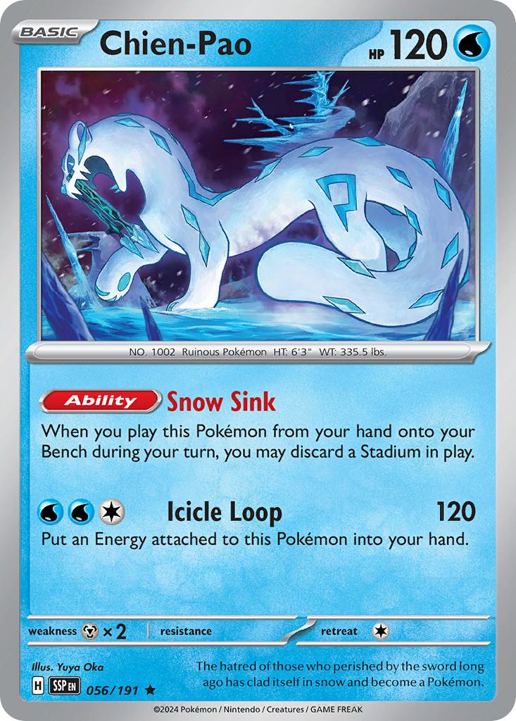 Chien-Pao - 056/191 - Rare [sv08-056] [Holo]