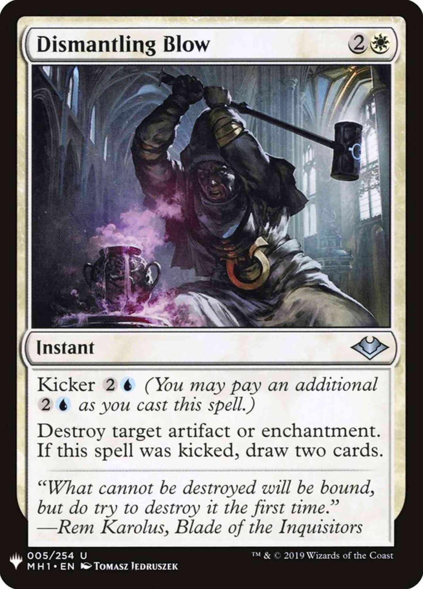 Dismantling Blow [MH1-5] [The List] [Non-Foil]