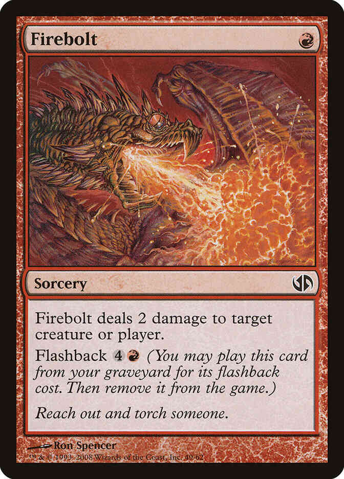 Firebolt [49] [Duel Decks Jace vs Chandra] [Non-Foil]