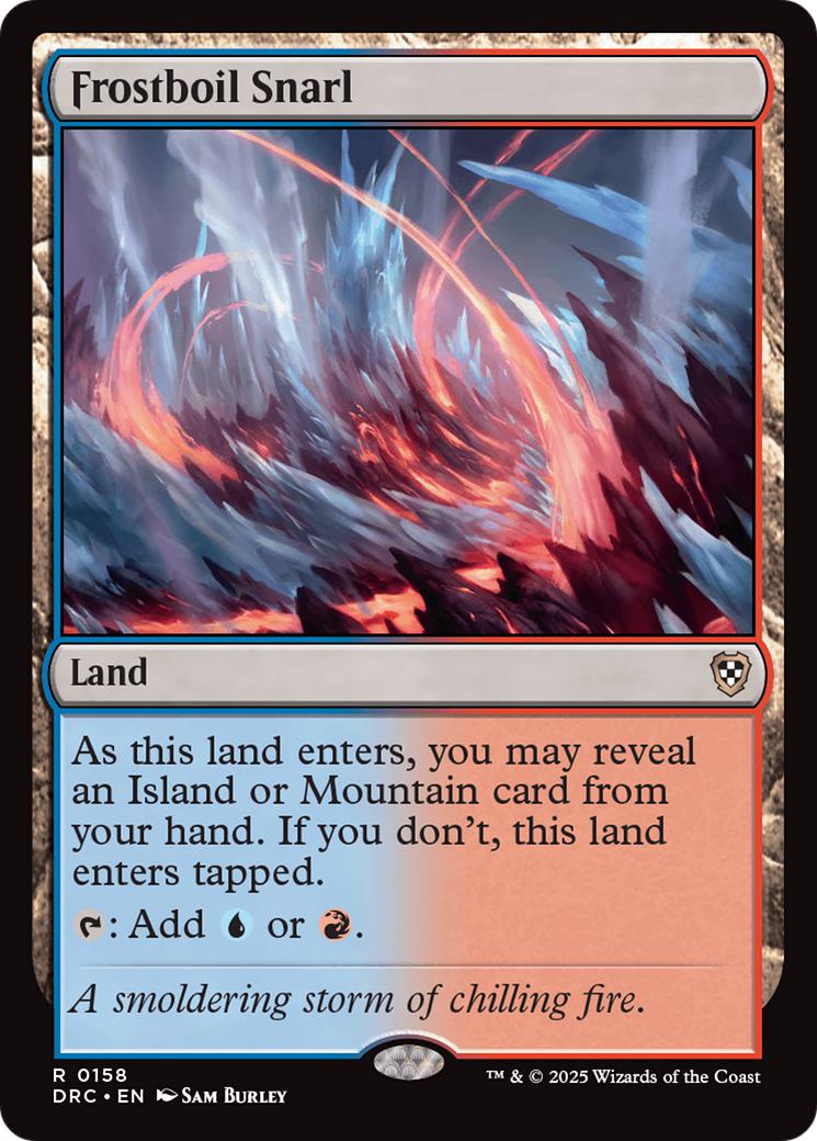 Frostboil Snarl [158] [Aetherdrift: Commander] [Non-Foil]