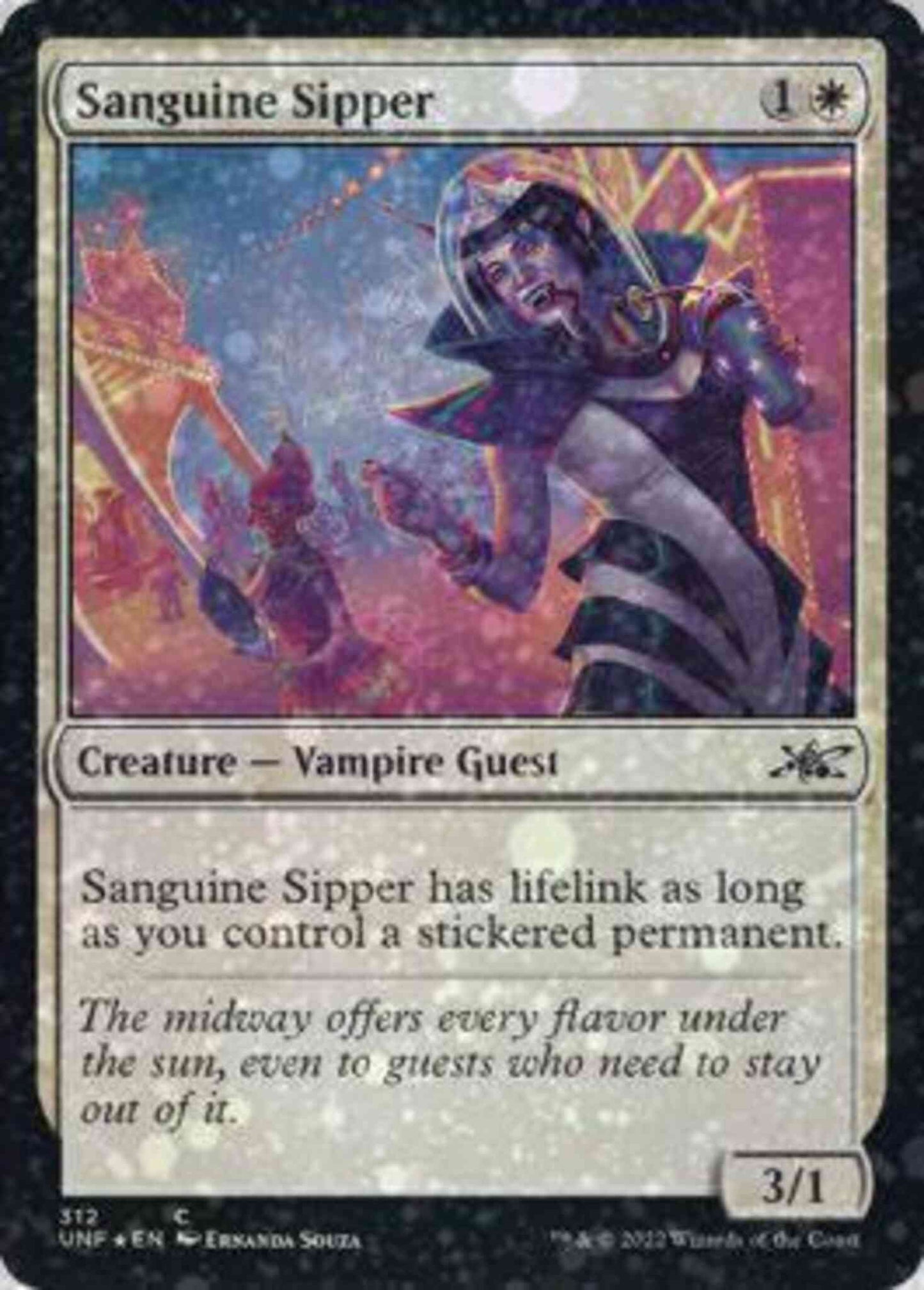 Sanguine Sipper [312] [Unfinity] [Galaxy Foil]
