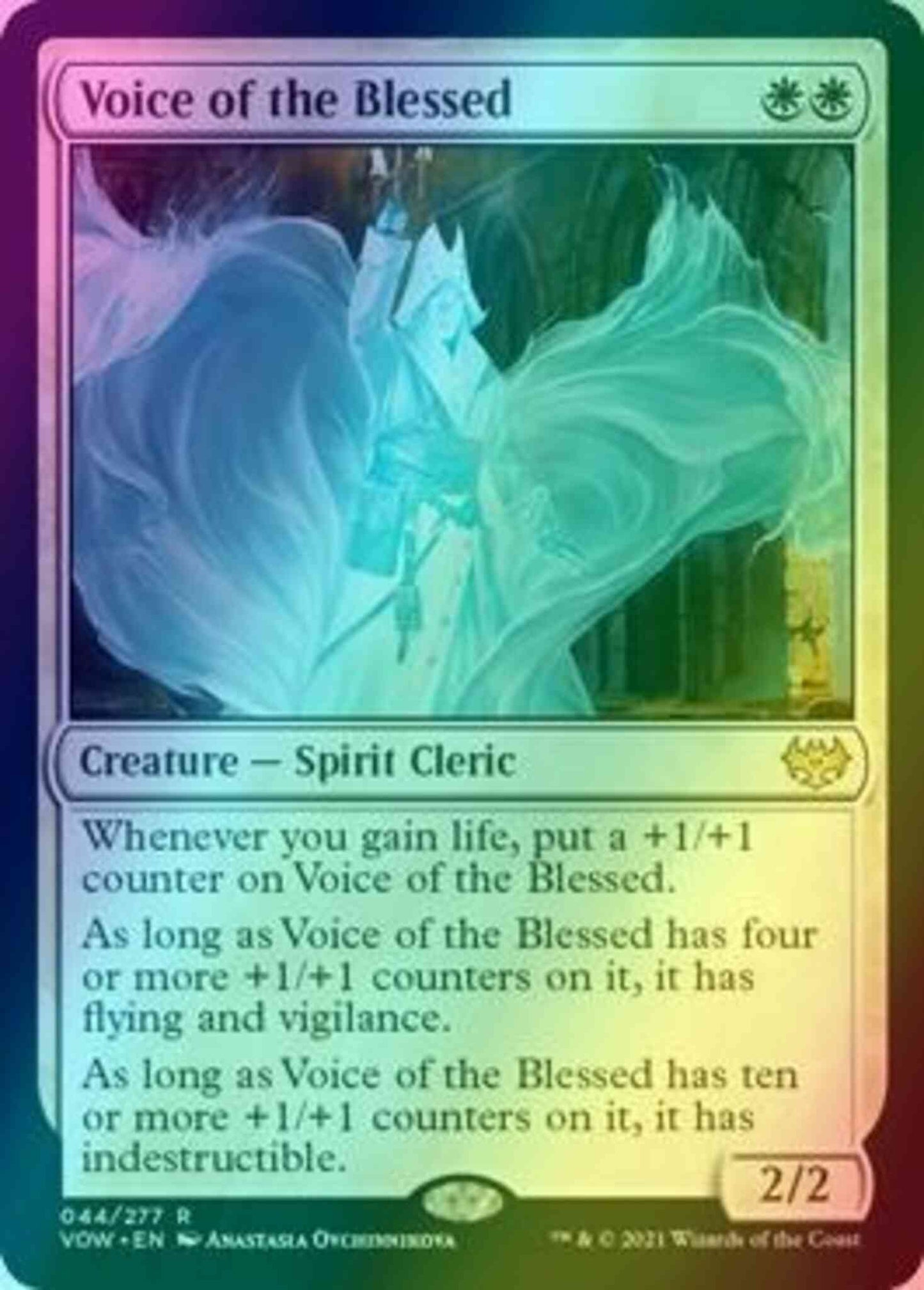 Voice of the Blessed [44] [Innistrad: Crimson Vow] [Foil]