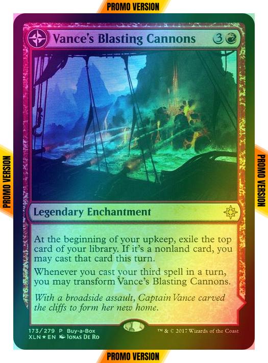 Vance's Blasting Cannons // Spitfire Bastion [173] [XLN Treasure Chest] [Foil]