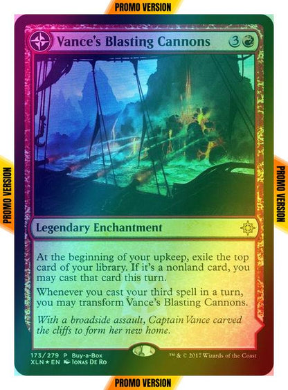 Vance's Blasting Cannons // Spitfire Bastion [173] [XLN Treasure Chest] [Foil]