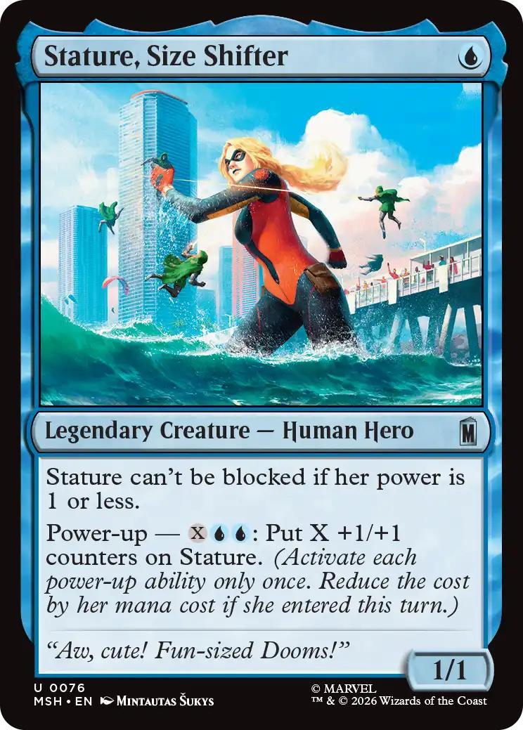 Stature, Size Shifter [76] [Marvel Super Heroes] [Non-Foil]