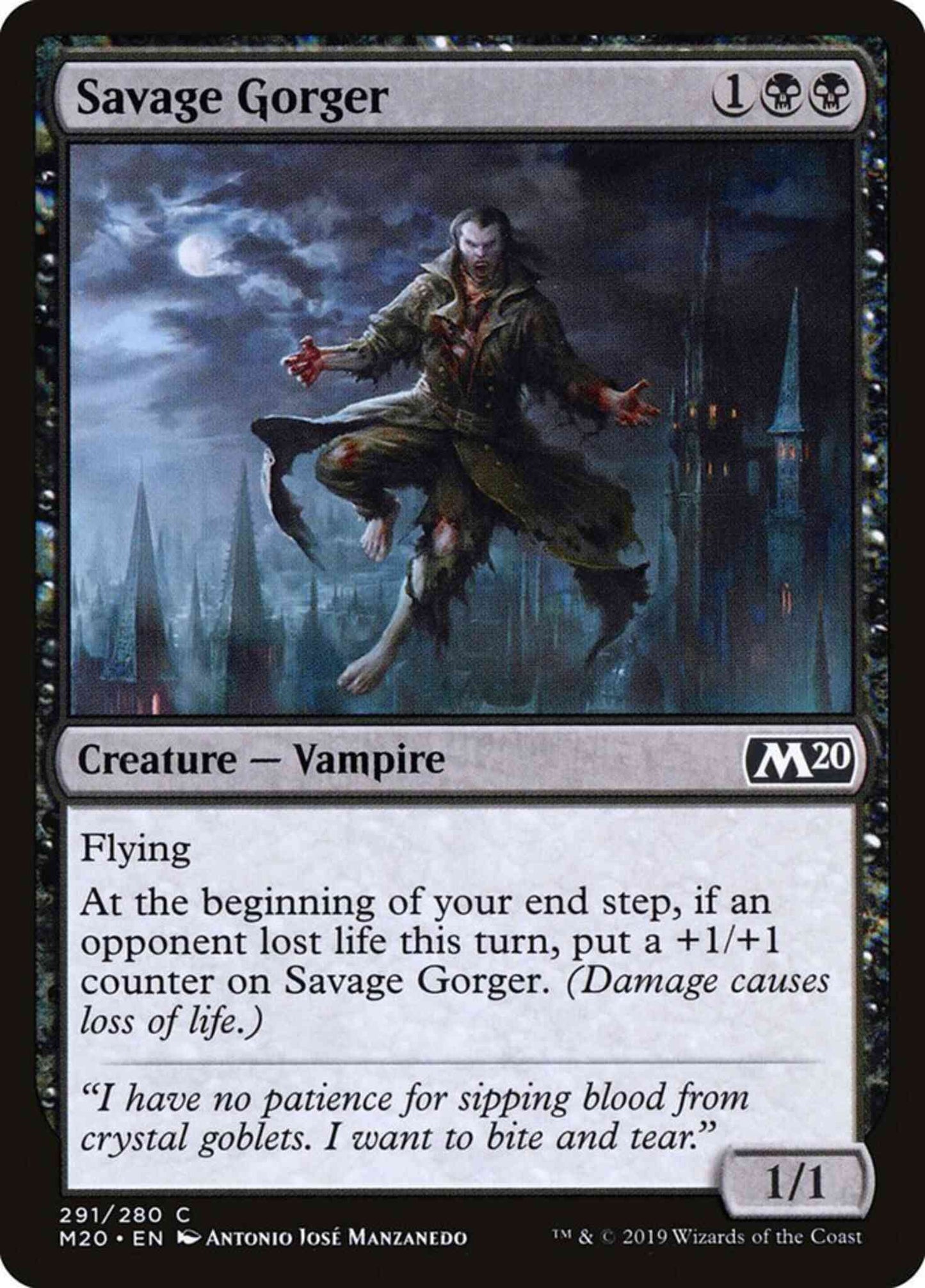Savage Gorger [291] [Planeswalker Deck Exclusive] [Core Set 2020] [Non-Foil]
