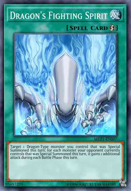 Dragon's Fighting Spirit - MVP1-EN007 - Ultra Rare - Unlimited