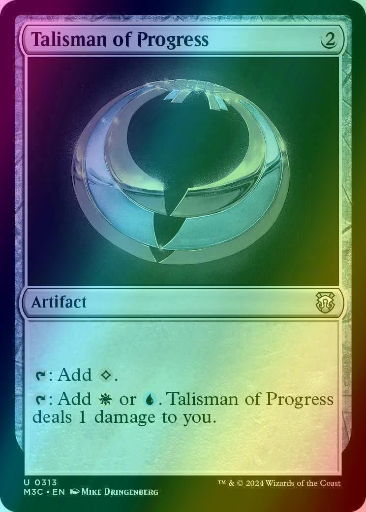 Talisman of Progress [313] [Modern Horizons 3: Commander] [Ripple Foil]